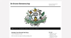 Desktop Screenshot of degroenegemeenschap.org
